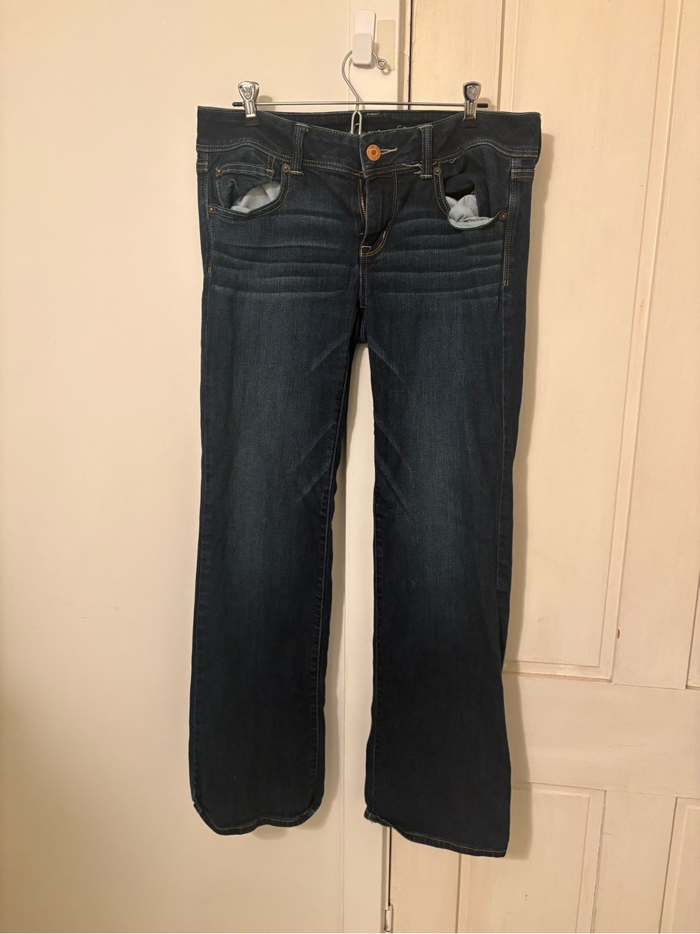 American Eagle Outfitters Dark Indigo Boot Cut Jeans